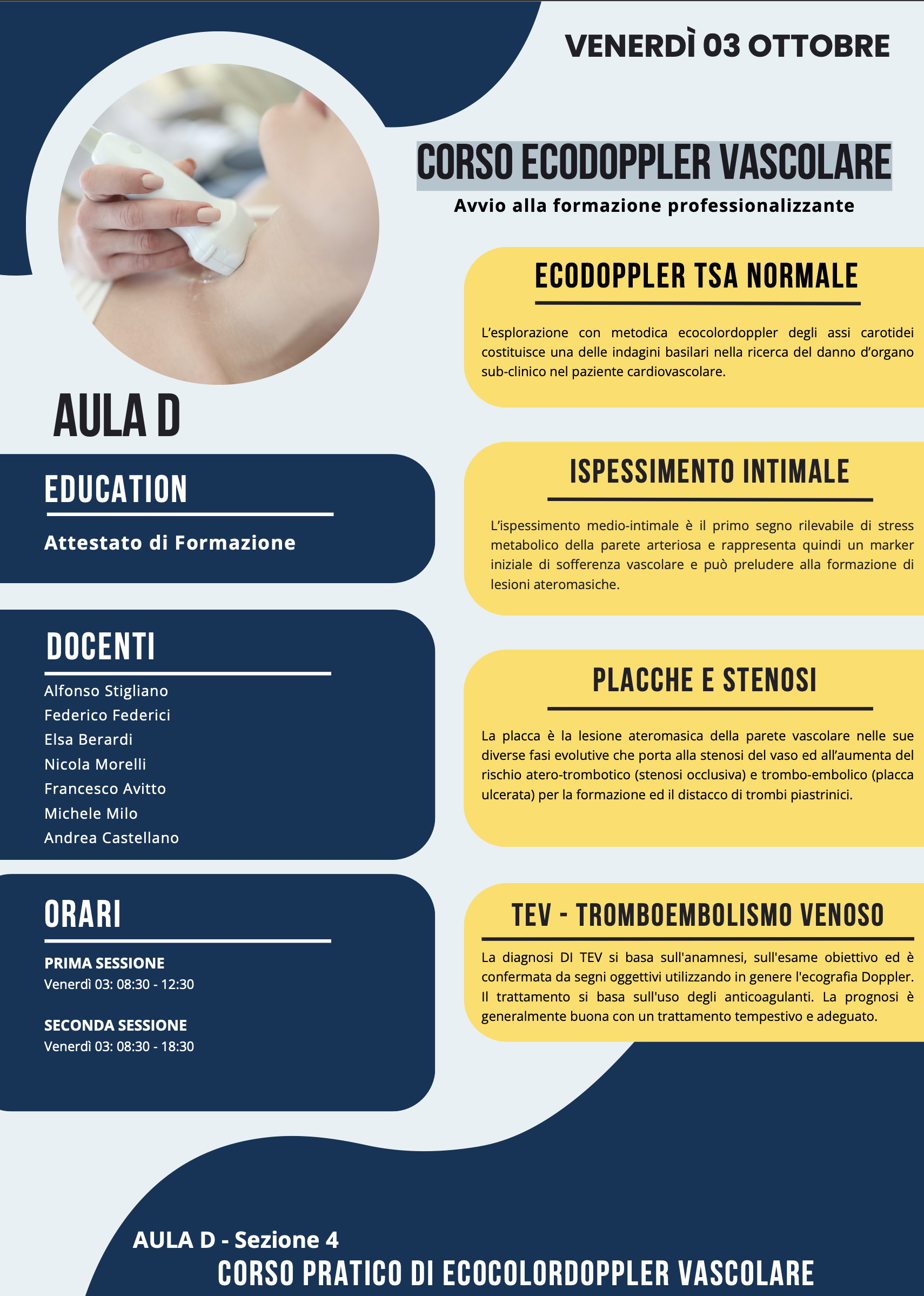 CORSO ECODOPPLER VASCOLARE - 13° CONGRESSO NAZIONALE SIICP_img